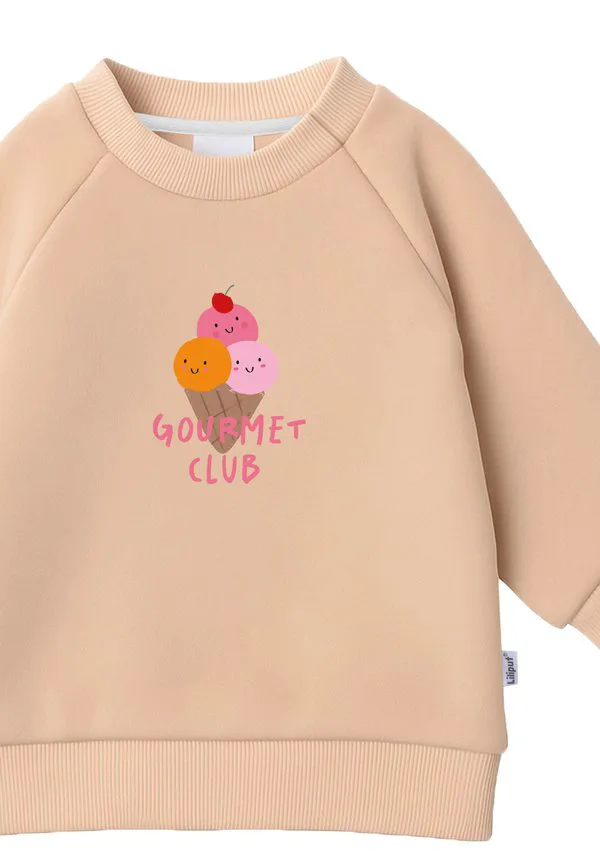 Толстовка gourmet club Liliput, Beige — фото 3