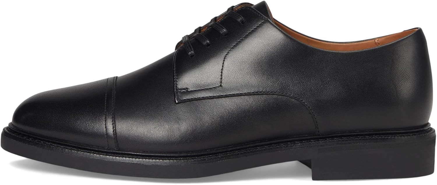 Polo Ralph Lauren мужские туфли Asher с мыском, Black — фото 4