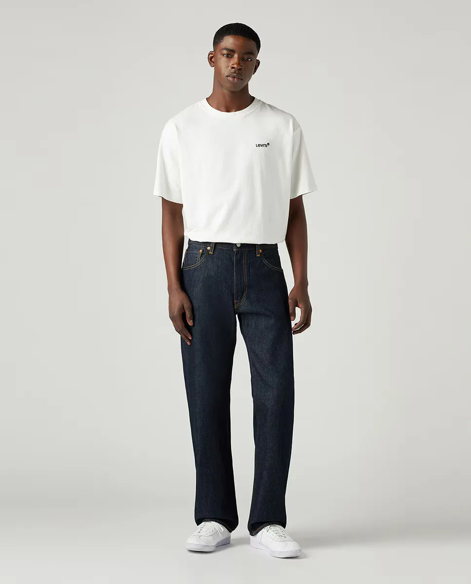

Мужские свободные прямые хлопковые джинсы 551 Levi's, темно-синий