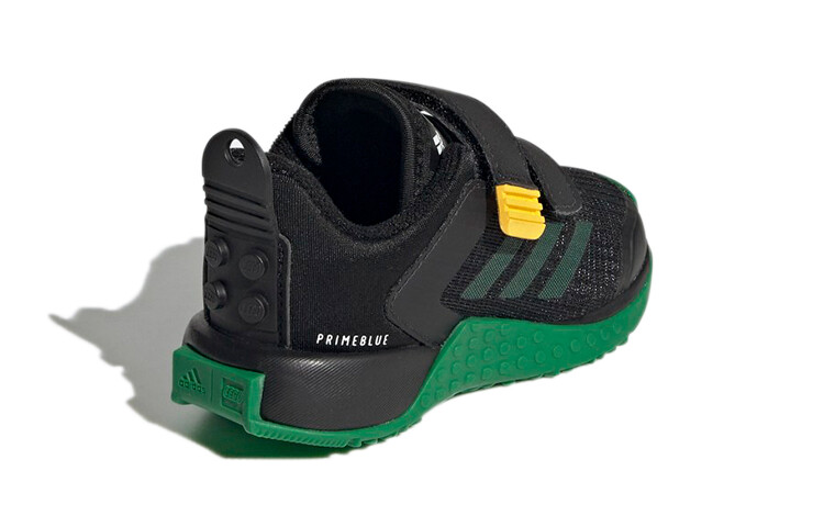 Детские кроссовки Lego X Sport Pro TD Low-top, черные/зеленые/желтые Adidas — фото 4