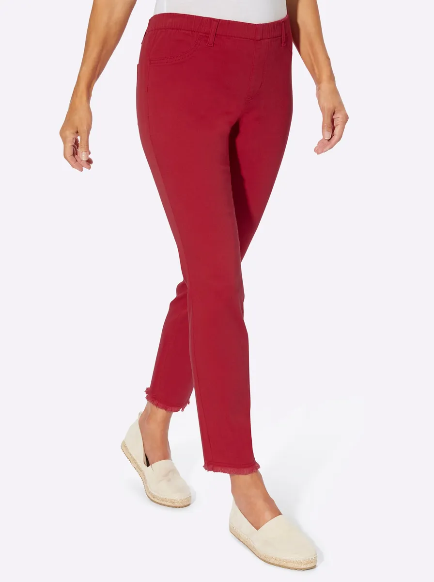 

Удобные джинсы Classic Basics (1 шт.), красный