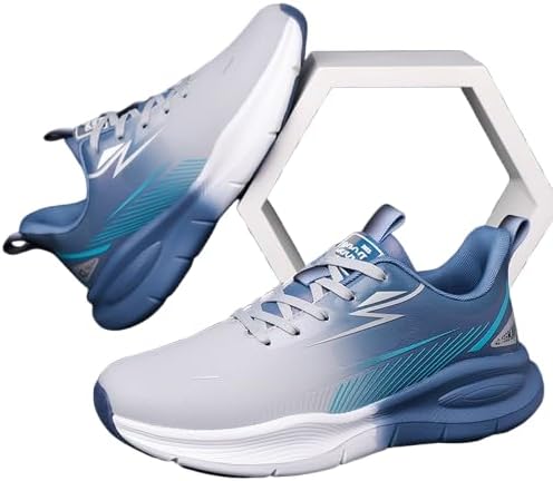 

Мужские кроссовки для бега 2025 года, легкие, дышащие, противоскользящие, амортизирующие, износостойкие, с мягкой подошвой Generic, пурпурный