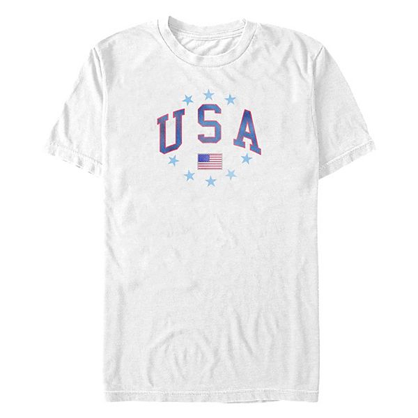 

Футболка Big & Tall с принтом звезд USA Licensed Character