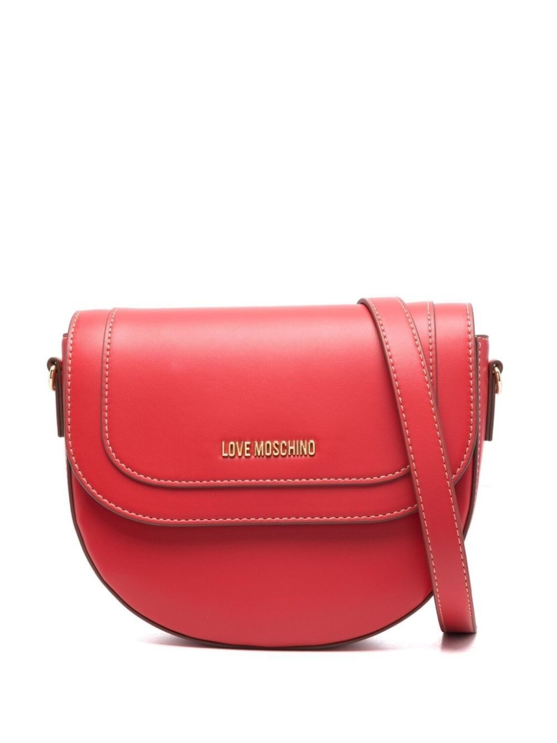 

Love Moschino сумка через плечо с логотипом, красный