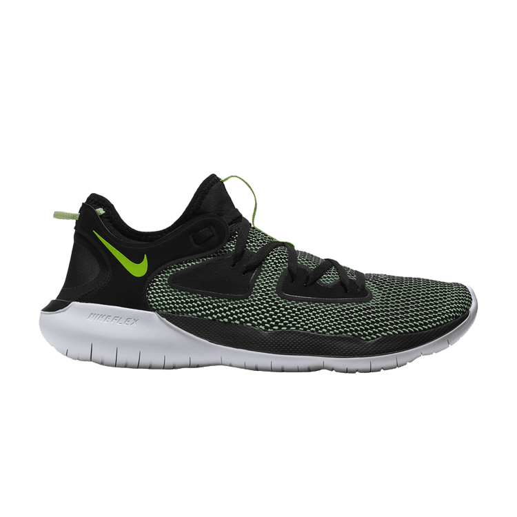 

Кроссовки Flex 2019 RN 'Black Electric Green', черный