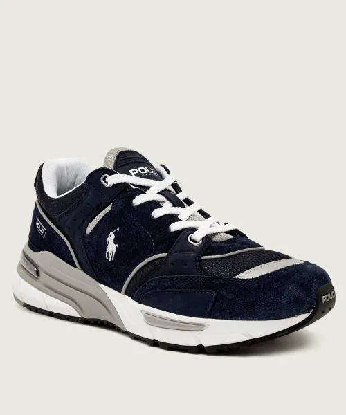 

Кожаные кроссовки Trackstr 250 Polo Ralph Lauren, синий