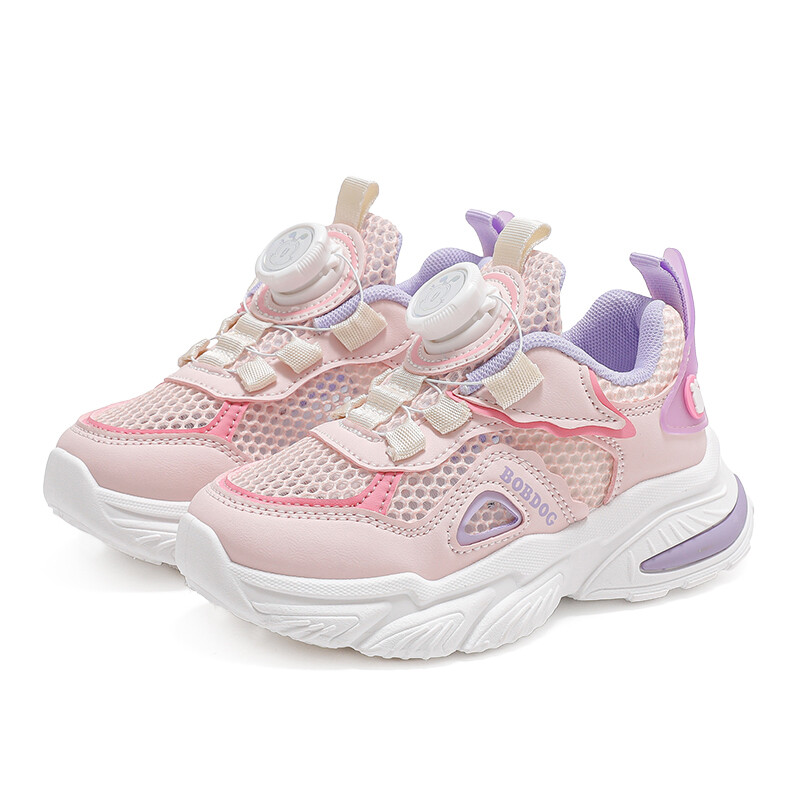 Кроссовки BOBDOG Kids Lifestyle Shoes Kids, черный/светло-розовый — фото 4