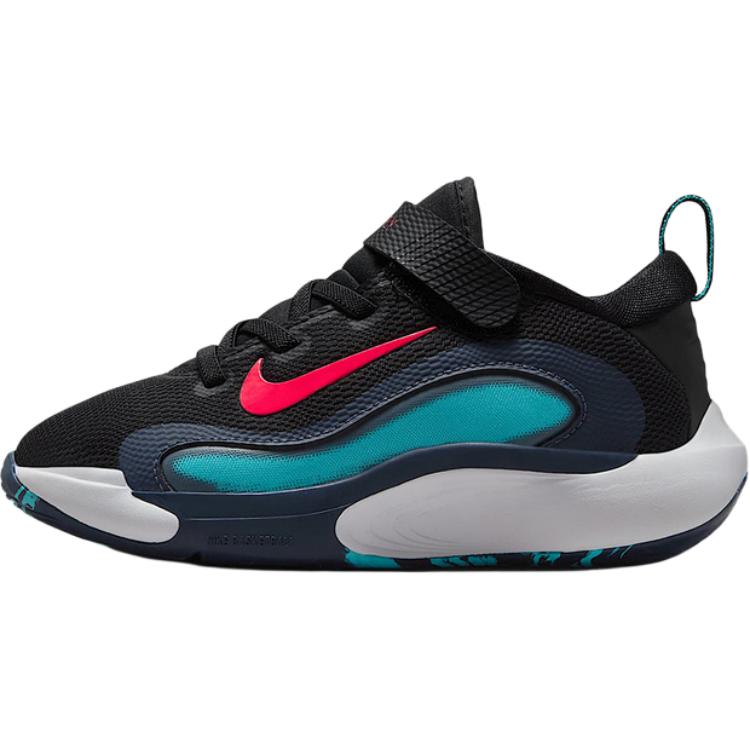

Детские баскетбольные кроссовки ISOFLY для дошкольников Nike, черный/синий/красный