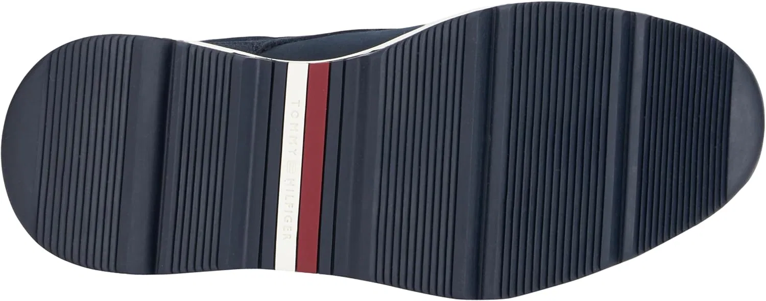 Мужские низкие ботинки Tommy Hilfiger из гибридной кожи, модель «чукка», Blue Desert Sky — фото 2