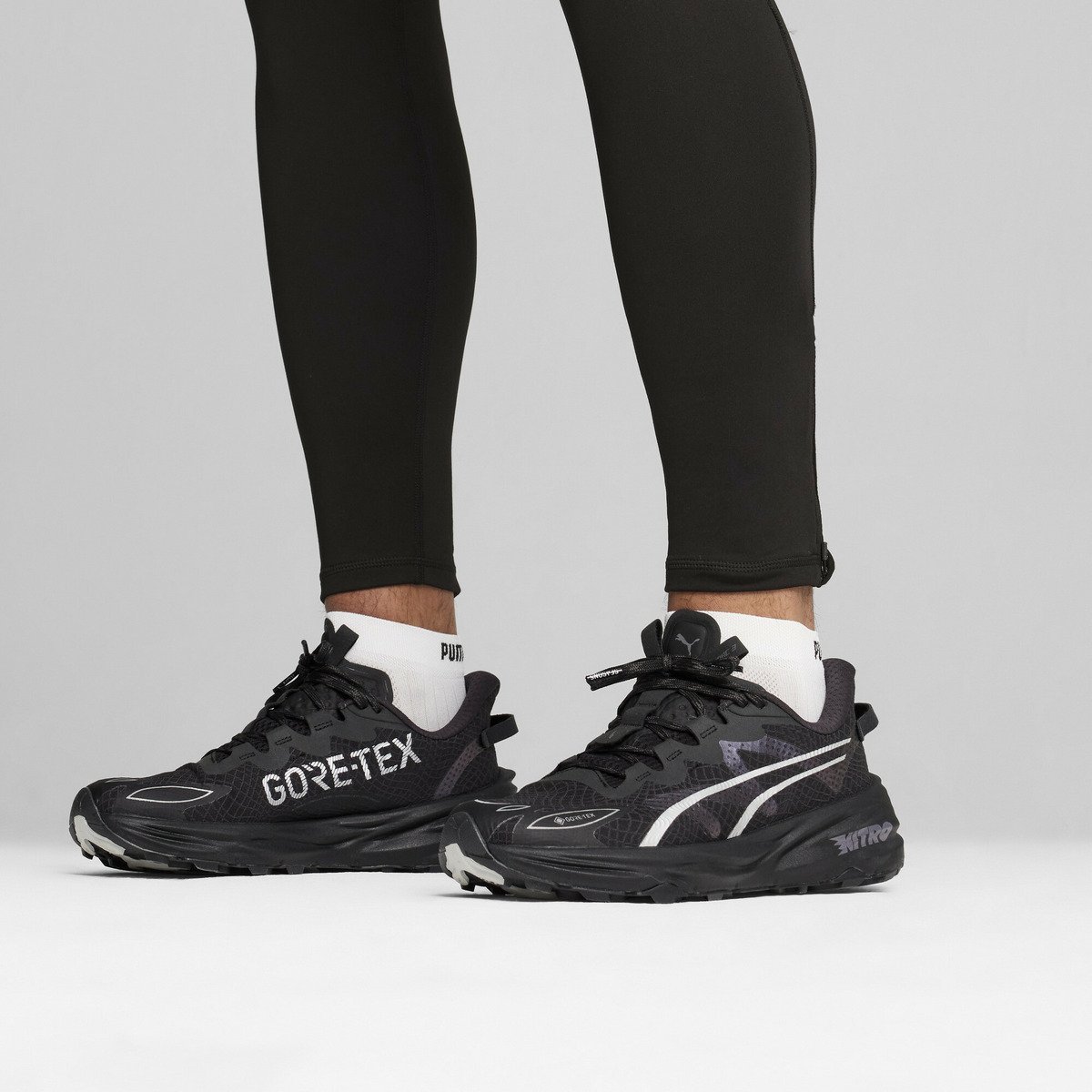 Мужские беговые кроссовки FAST TRAC Nitro 3 Gore-Tex PUMA, PUMA Black