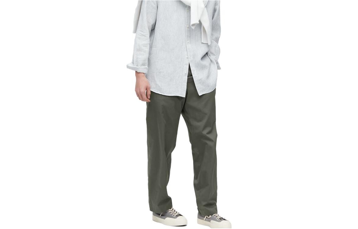 Повседневные брюки мужские Uniqlo, темно-бежевый — фото 4