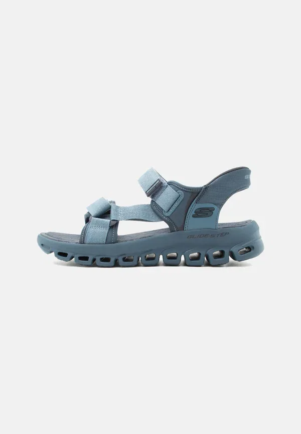 Сандалии-слайды Skechers Glide step walking, угольный