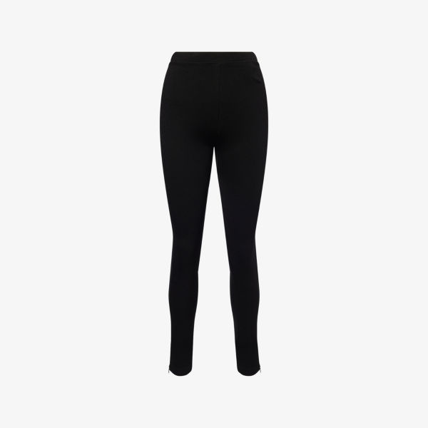 

Леггинсы с молнией Zip-Hem stretch Toteme, черный
