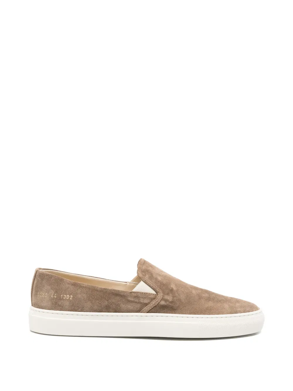 Замшевые слипоны Common Projects, нейтральный