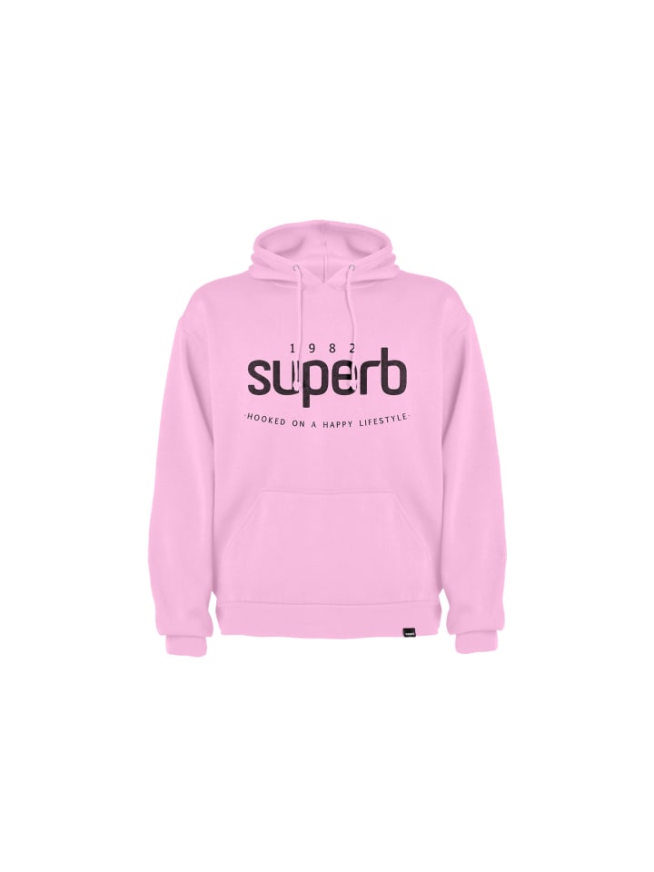 

Толстовка с капюшоном Superb, розовый