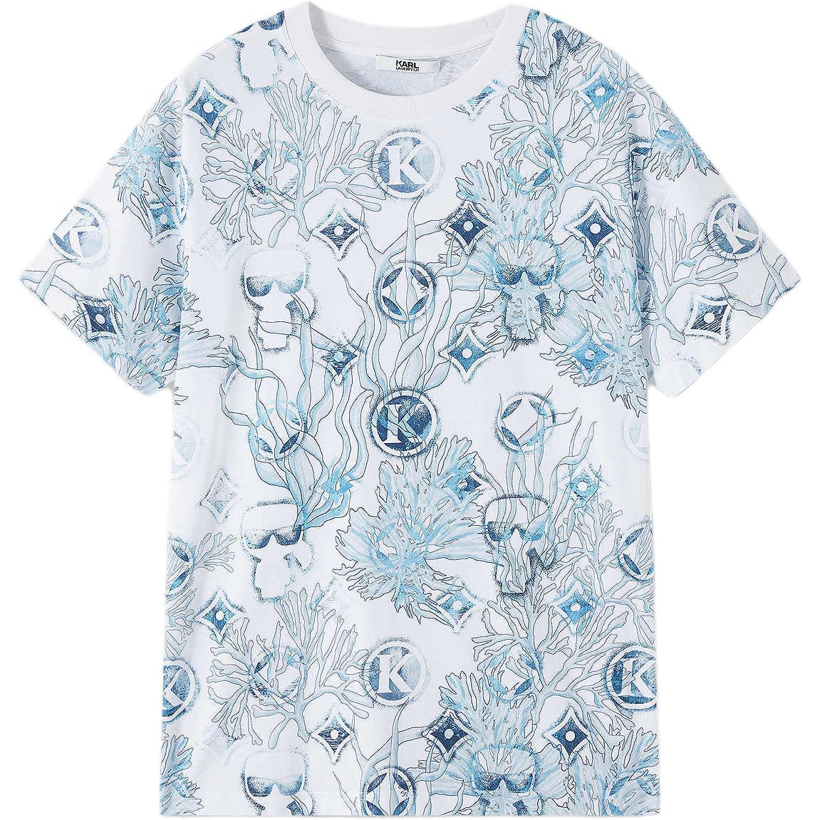 

KARL LAGERFELD / Karl Lagerfeld Jeans Футболка KARL LAGERFELD SS25 мужская белая