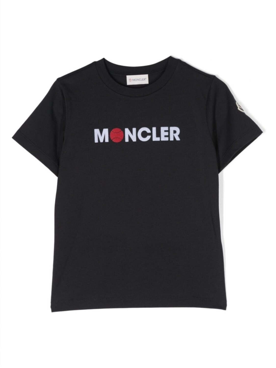 

Moncler Enfant футболка с логотипом, синий