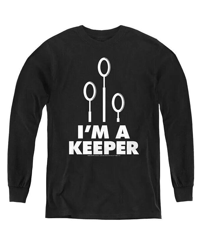 

Свитшот с длинным рукавом для мальчиков Youth Keeper Harry Potter, черный