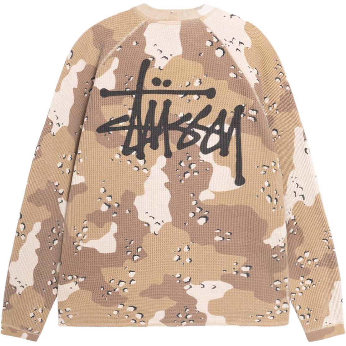 Базовый термобельё Stussy, светло-серый/зеленый — фото 3