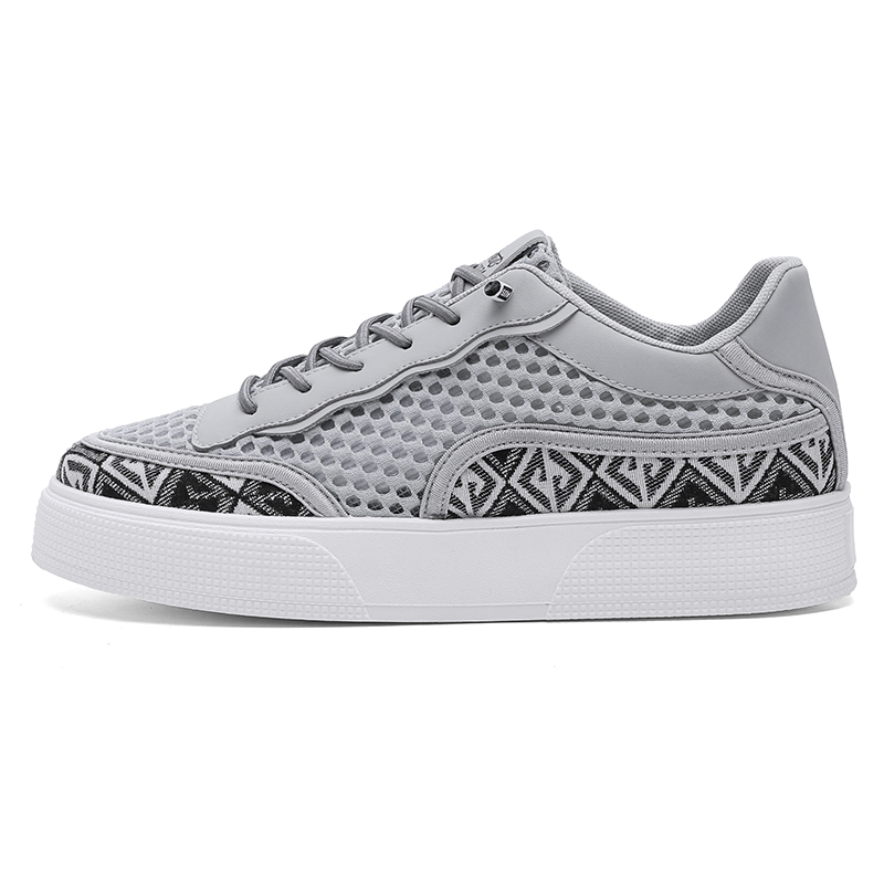 

Boogie Bear Амортизирующие нескользящие износостойкие сбалансированные легкие мужские низкие кеды повседневные серые, цвет Gray