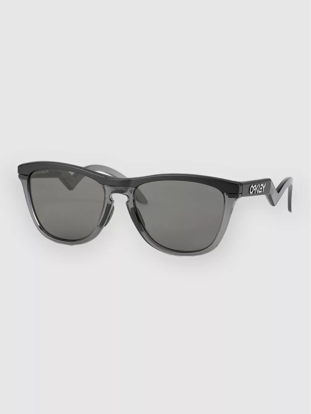 

Гибридные матовые черные солнцезащитные очки Frogskins Oakley, серый