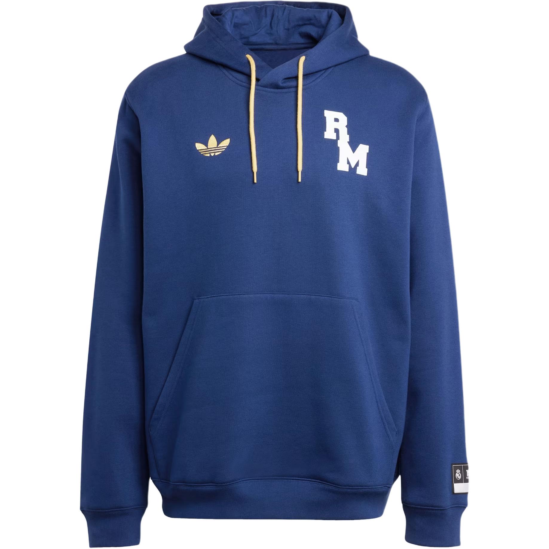 Adidas Originals Толстовка VRCT FW24 Real Madrid мужская marine blue — фото 3