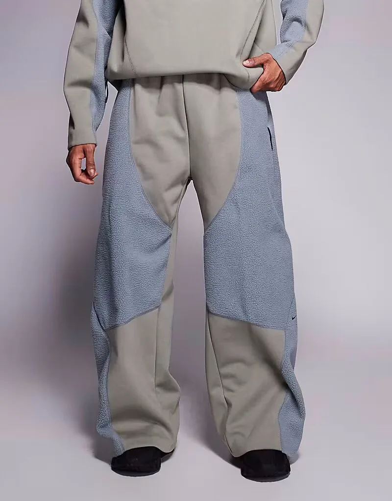 Спортивные брюки Nike Tech Boreas с открытым низом, серые — фото 2