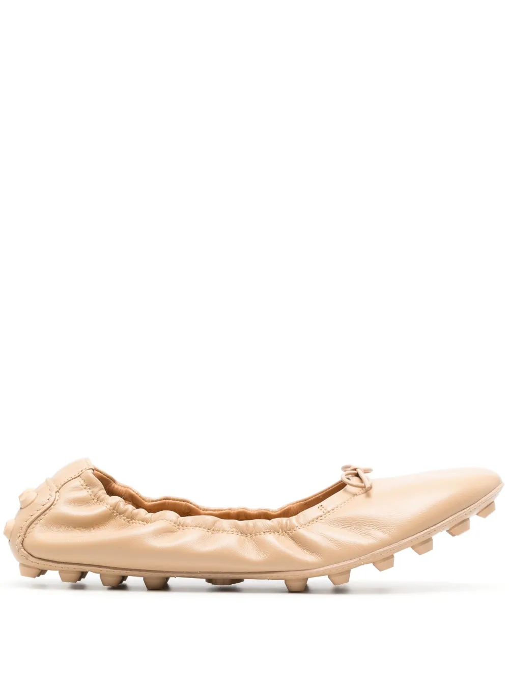 Балетки Gommino TOD'S, нейтральный
