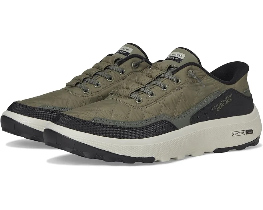 Кроссовки SKECHERS Urban Explore Cozy Fit Hands Free Slip-in, Olive