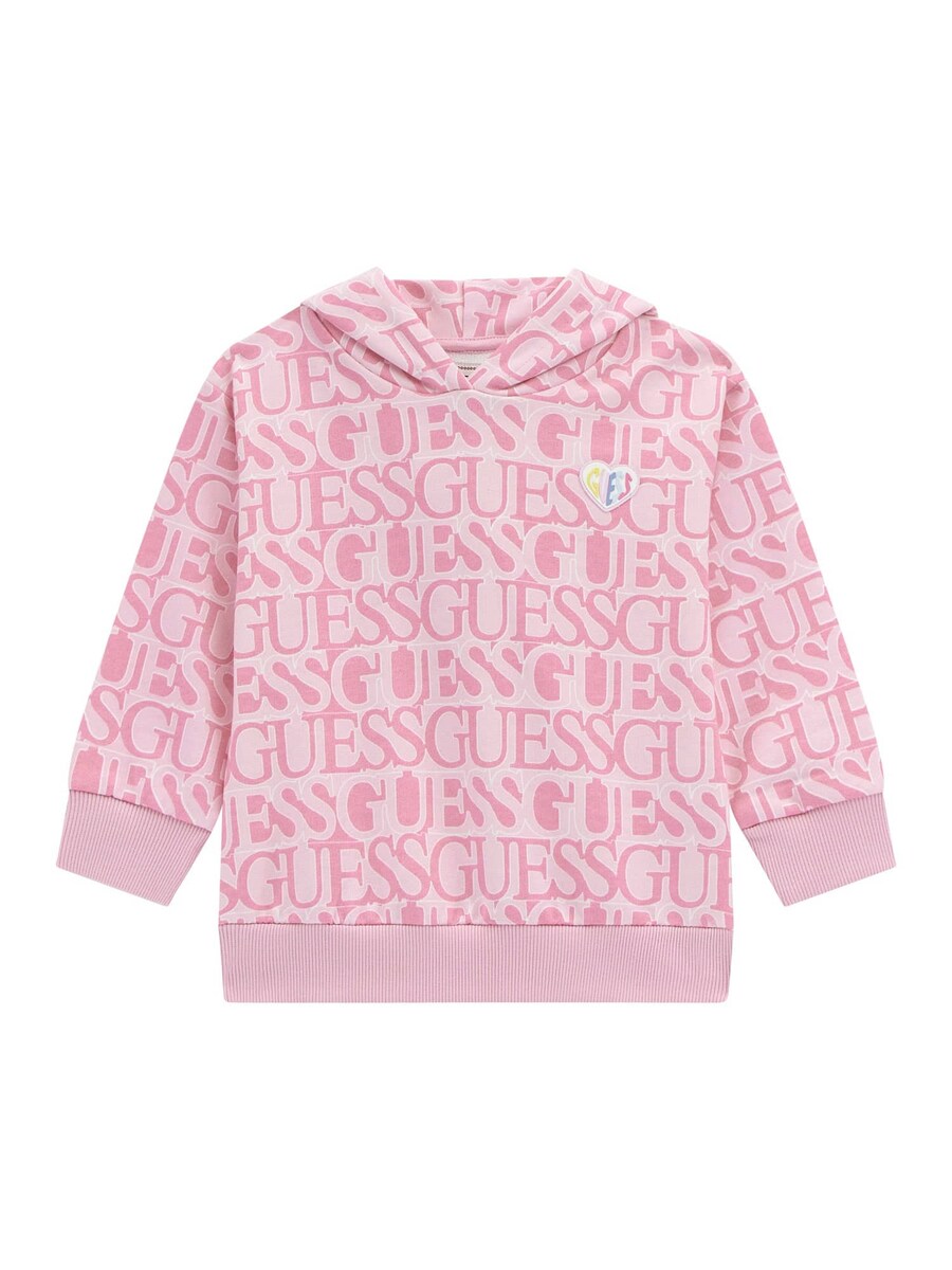 

Толстовка GUESS, цвет Rose/Dusky pink
