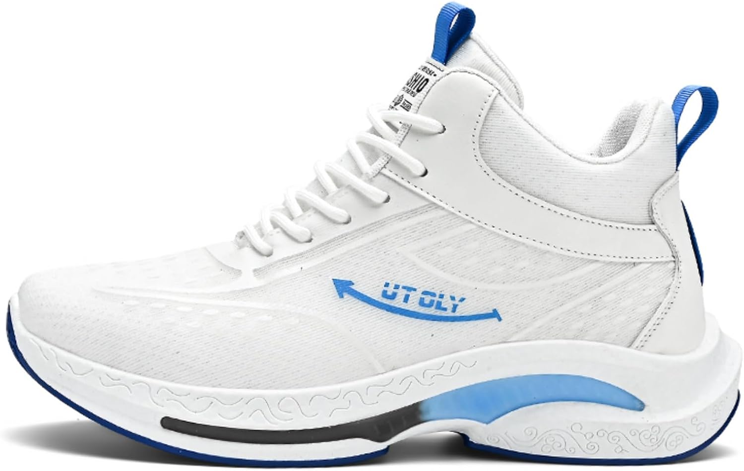 

Мужские кроссовки высокой посадки с цветными акцентами, спортивная обувь для модного образа - идеально подходят для трейловых пробежек, занятий в спортзале и ежедневных поездок Aokisx