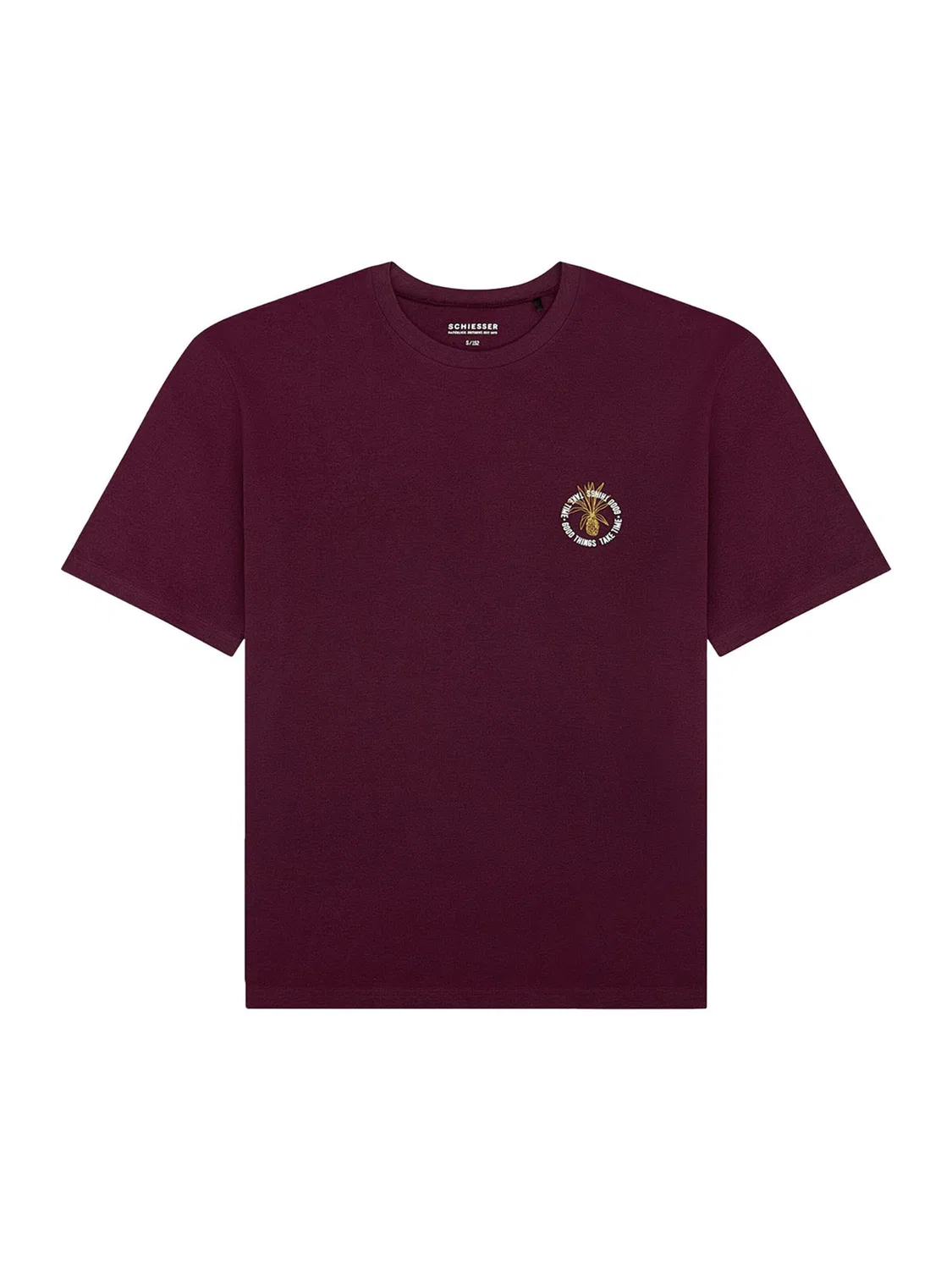 Пижама, подростковая ночная одежда. Schiesser, Blue/Plum/Bordeaux — фото 2