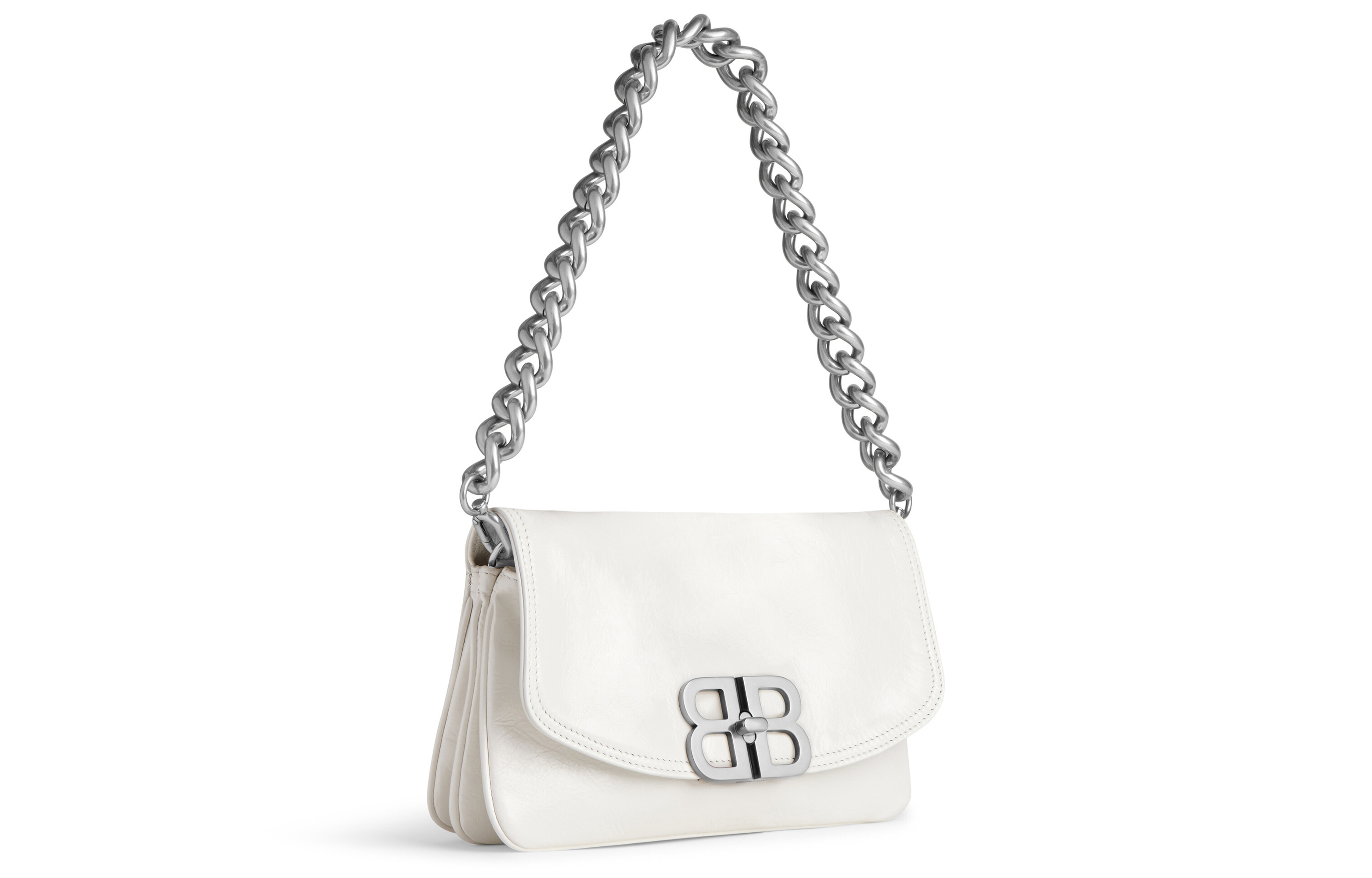 Мягкая маленькая сумка через плечо Bb Balenciaga, basic set (bag+dust bag) — фото 3