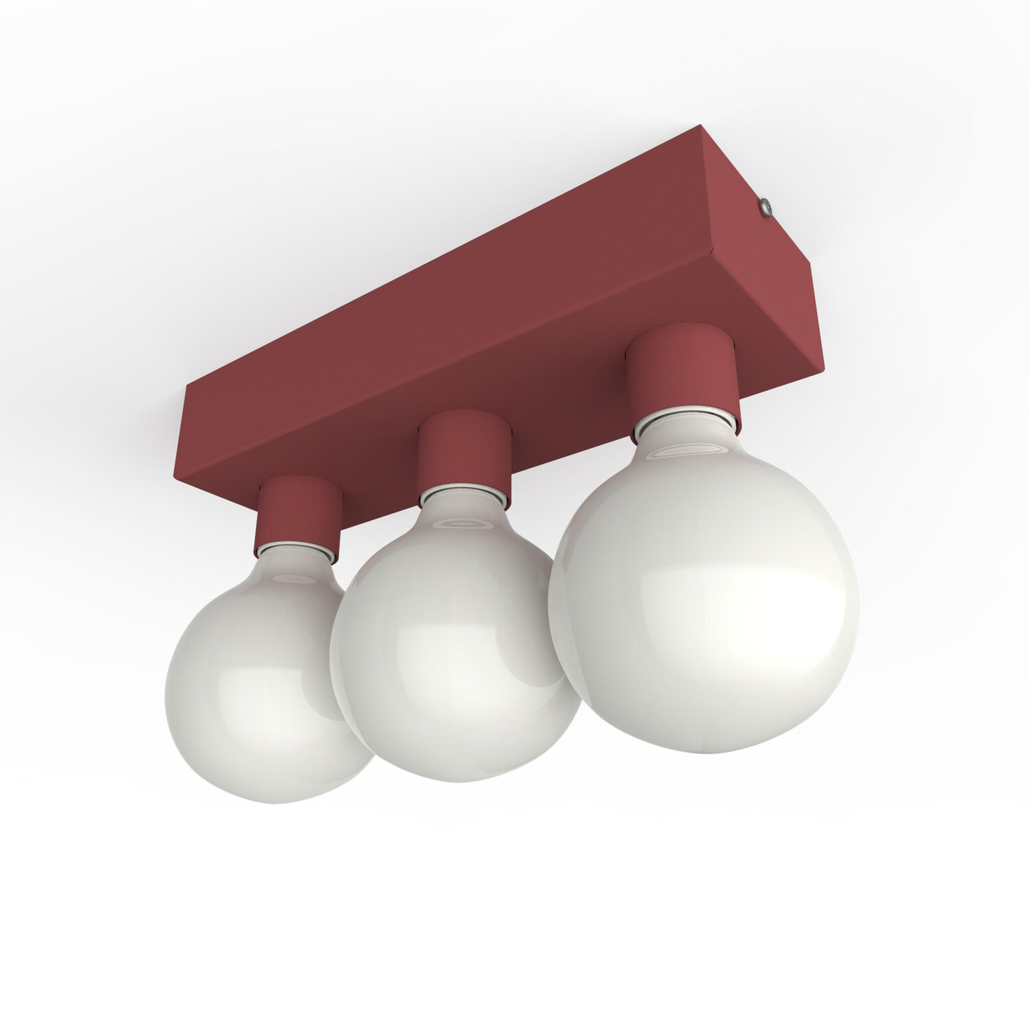

Потолочный светильник Lumicom, 10x30x7,5 см, красный