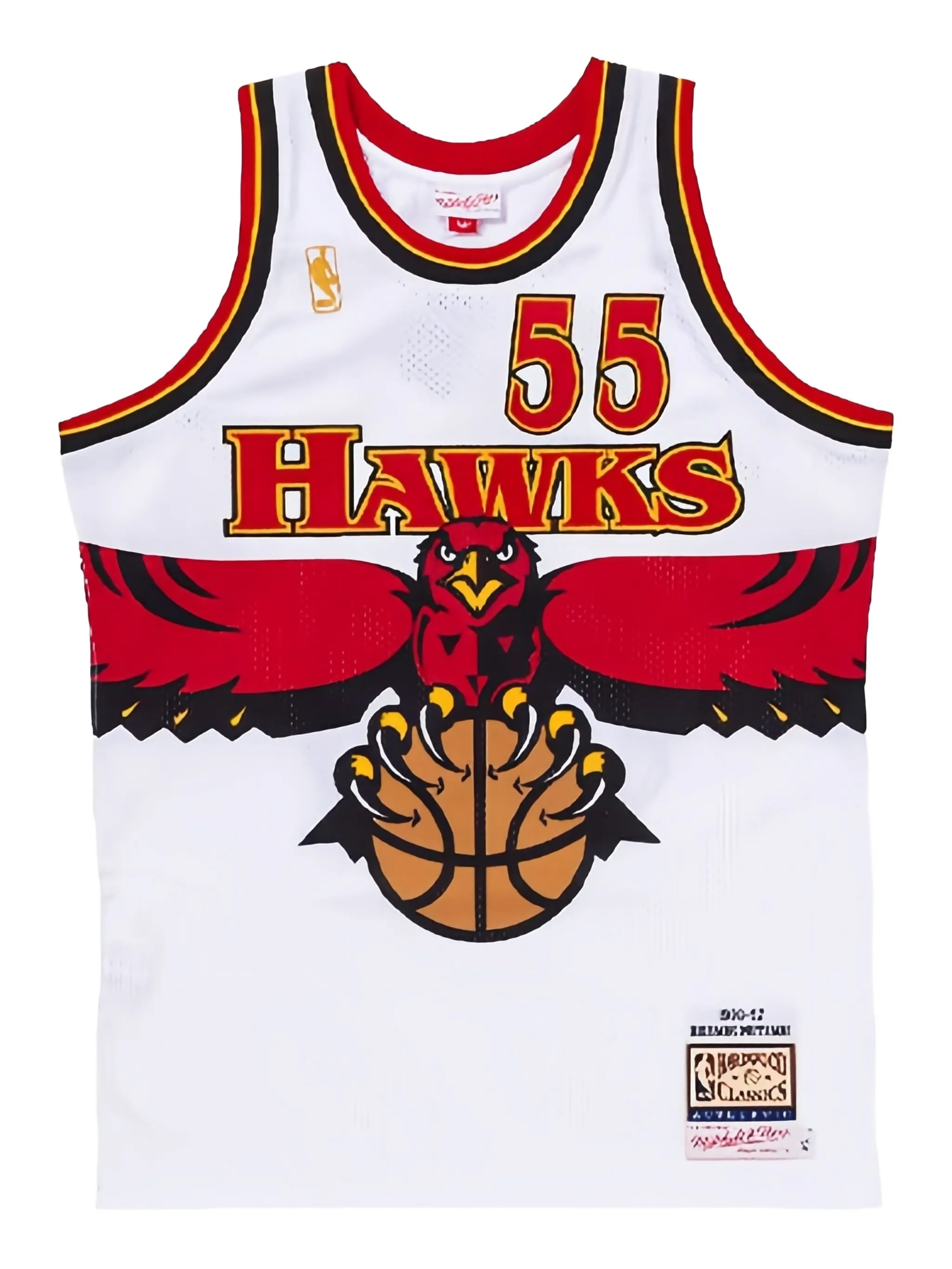 

Топ "NBA Atlanta Hawks 96 Dikembe Mutombo" Authentic Mitchell & Ness, белый