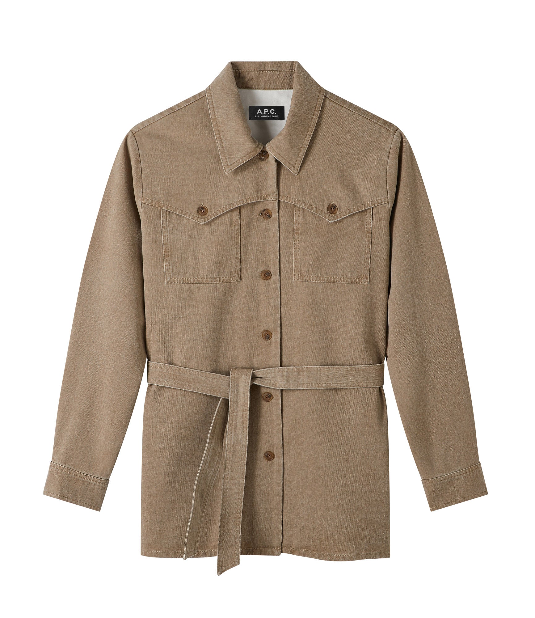 

Куртка Джоанн A.P.C., серо-коричневый
