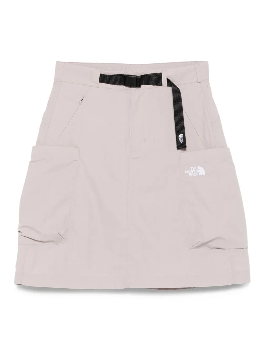 

Юбка мини с поясом The North Face, серый