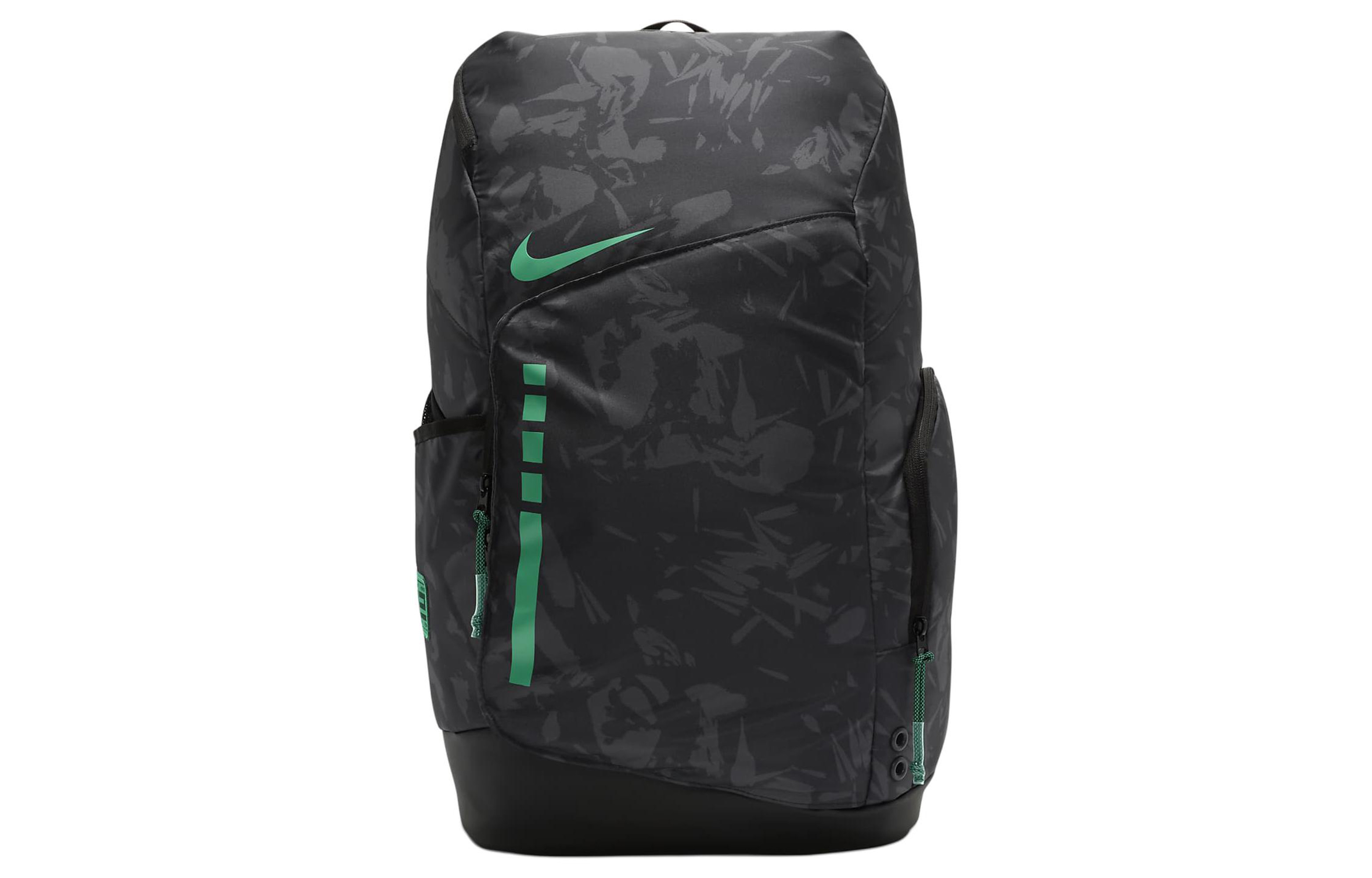 

Баскетбольный рюкзак Nike Hoops Elite Pro мужской угольно-черный/атлетический зеленый