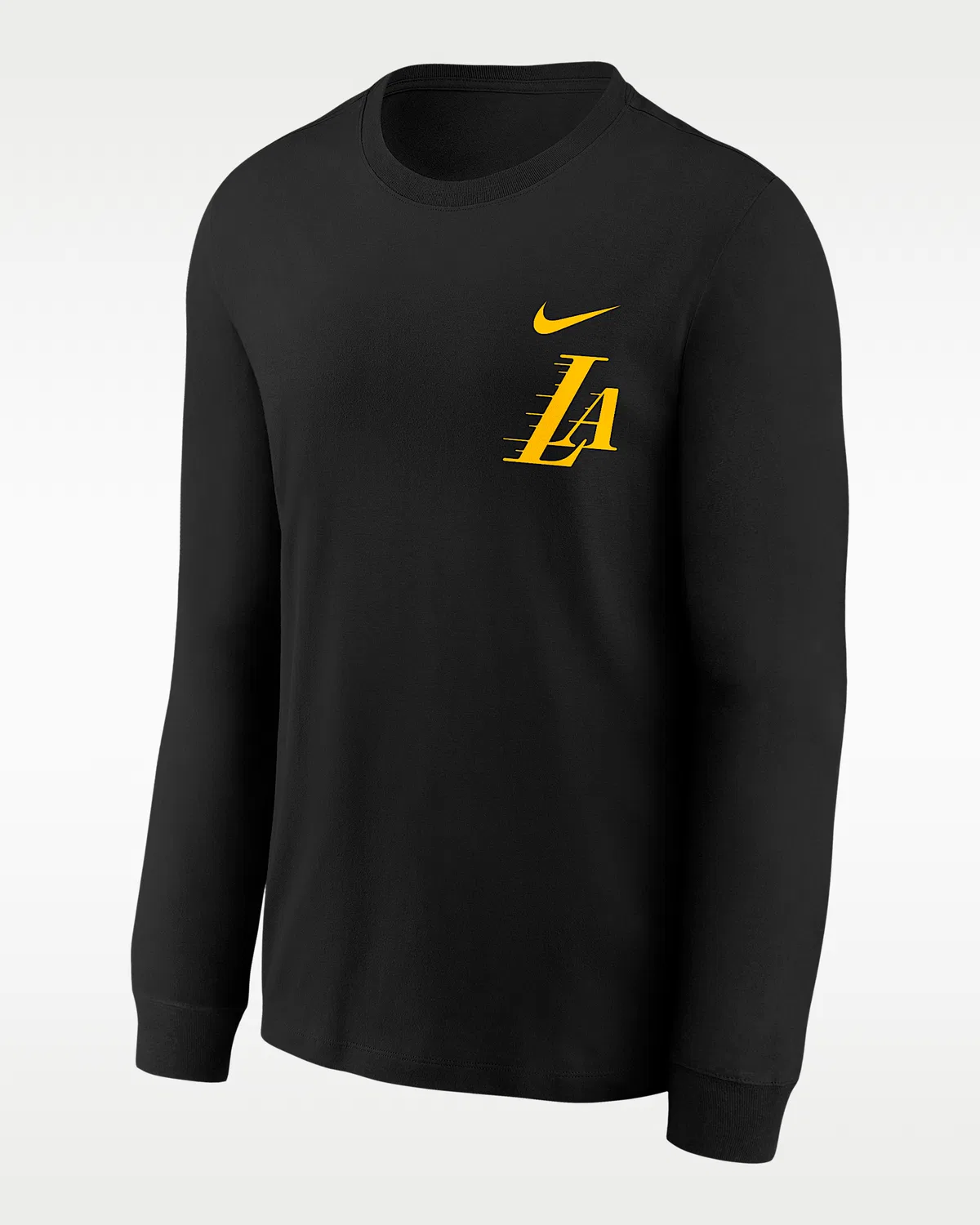 Детская футболка с длинным рукавом Los Angeles Lakers Essential City Edition, Black