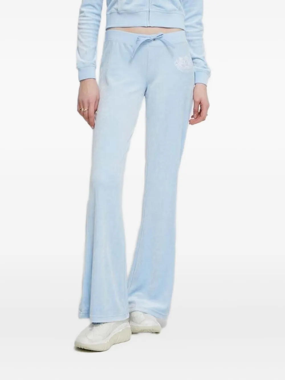 

Велюровые спортивные брюки Juicy Couture, синий