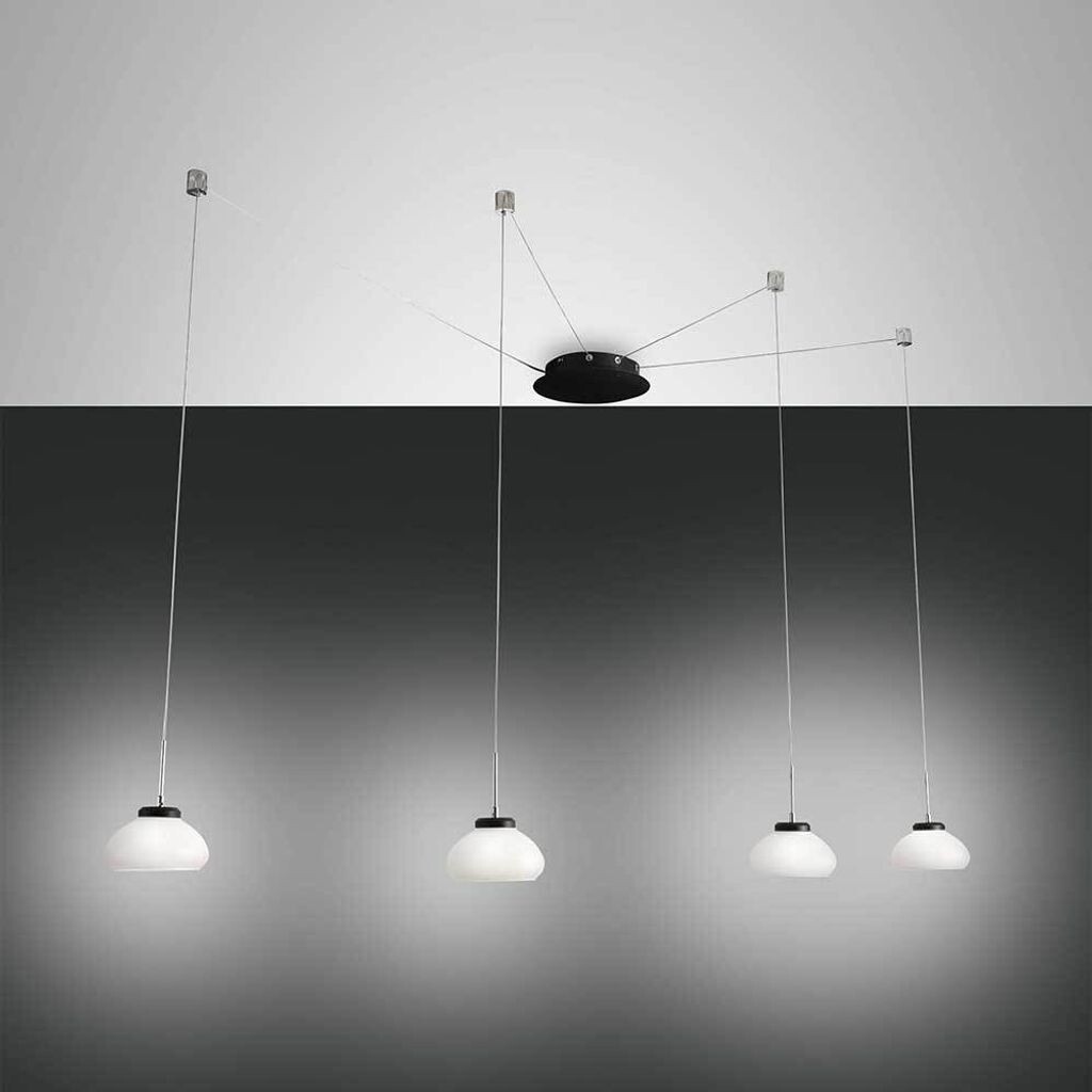 

Fabas Luce Arabella, подвесной светильник, светодиод, 4x8Вт, белый