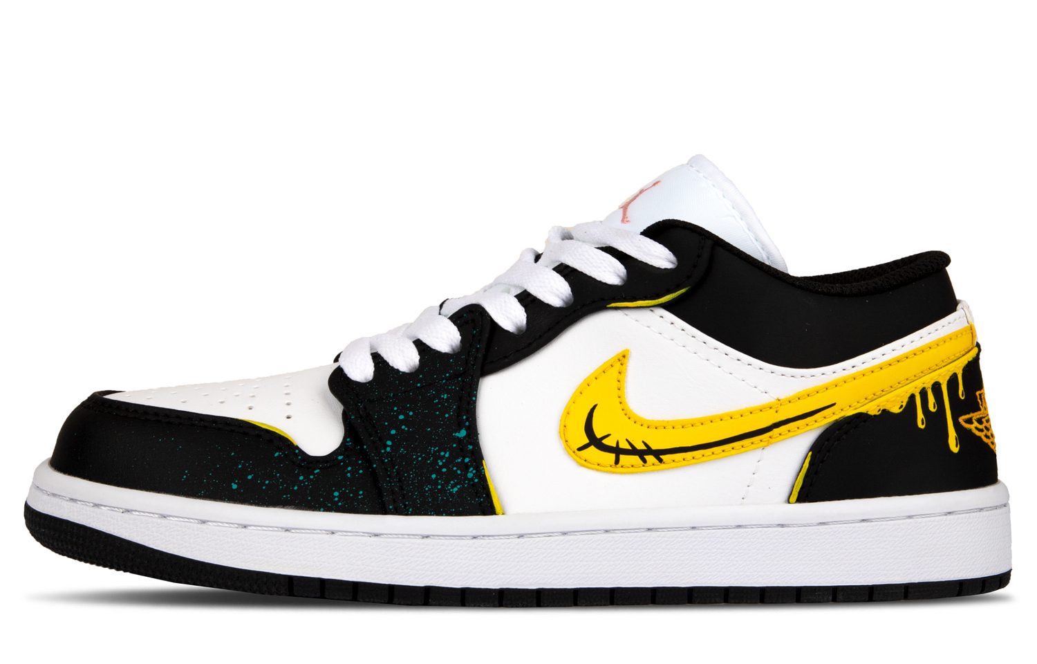 

Jordan Кроссовки Air 1 Cushioning Low top Vintage Basketball Shoes Unisex Black