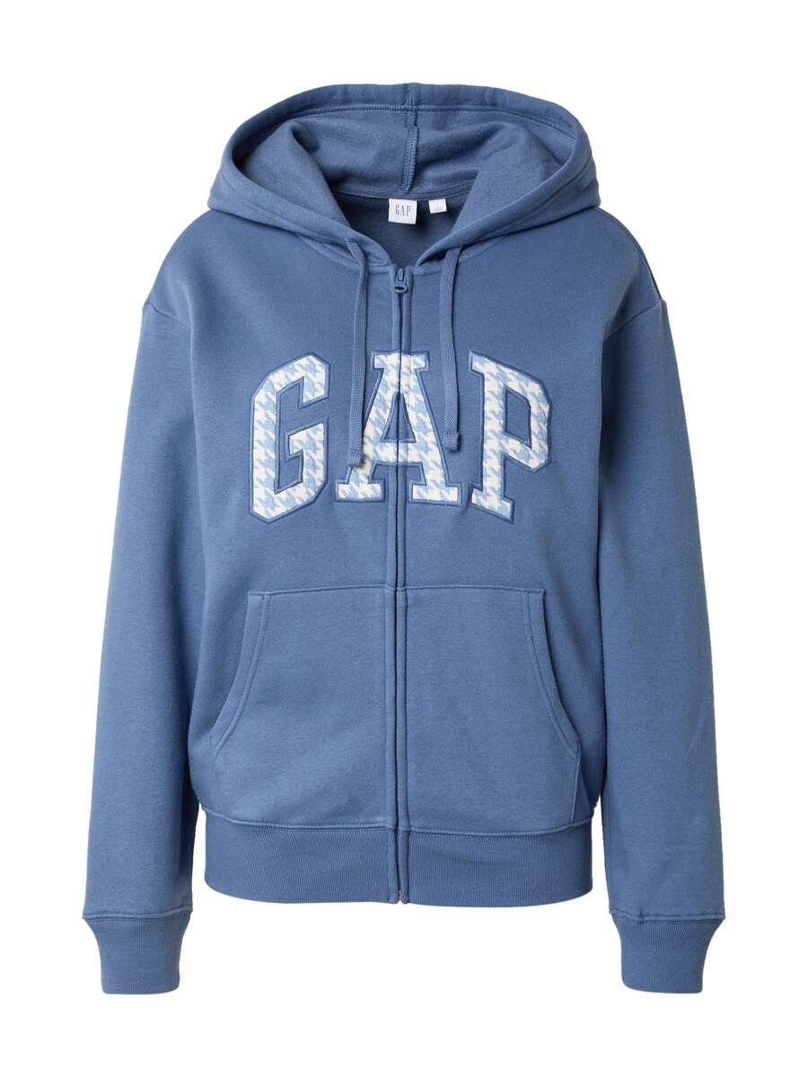 

Худи с капюшоном на молнии GAP Heritage, Sapphire/Light blue
