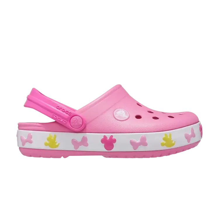 Детские классические сабо Disney x Crocs 'Fun Lab Mickey Lights - Pink Lemonade'