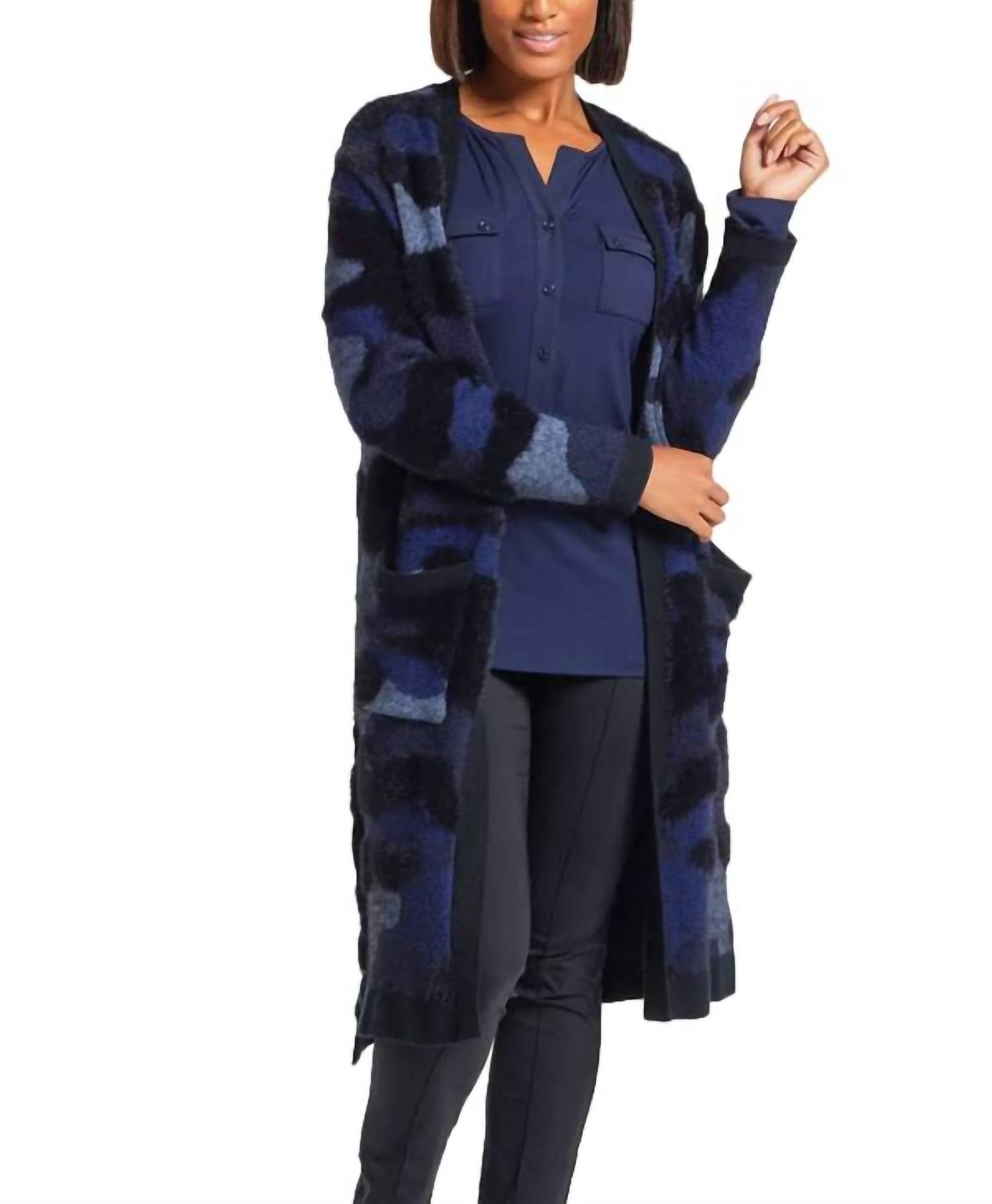 

Кардиган Zendaya Duster в синем цвете Multi Anatomie