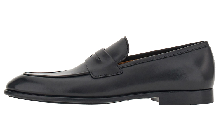 

Кожаные лоферы FERRAGAMO с пенни-слотом
