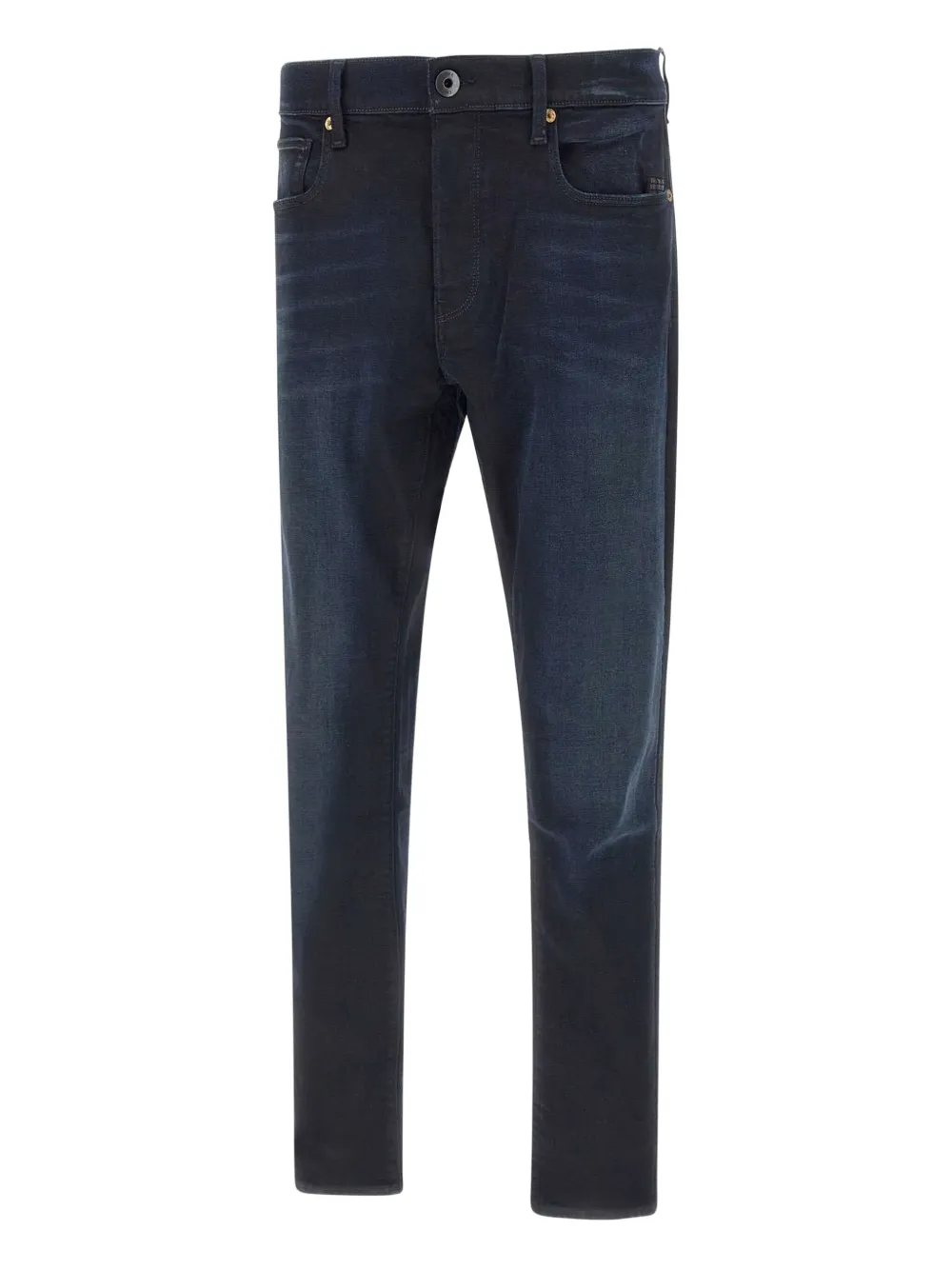 

Джинсы с эффектом потертости и пятью карманами G-Star Raw, синий