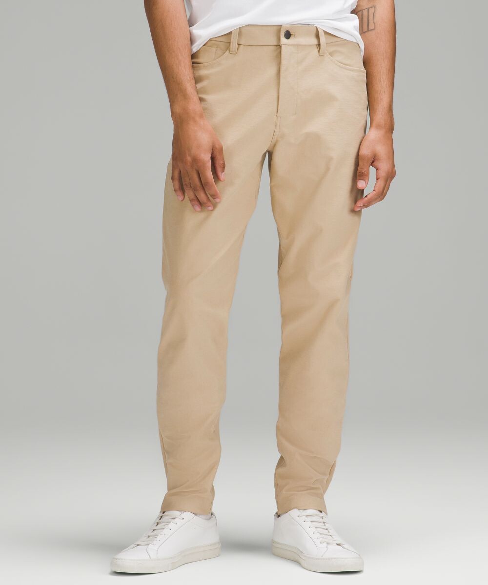 

Брюки ABC Slim Fit с 5 карманами Lululemon, кремовый