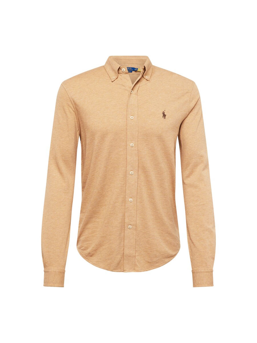

Рубашка на пуговицах классического кроя Polo Ralph Lauren, кэмел