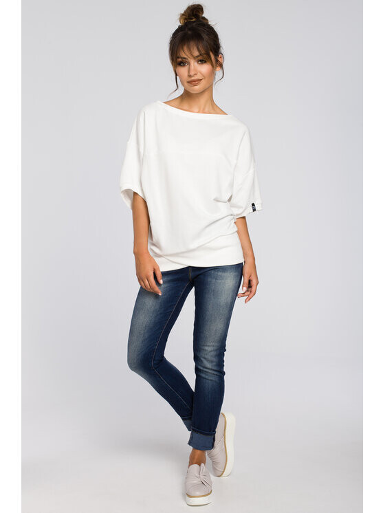 

Толстовка baggy fit Bewear, белый